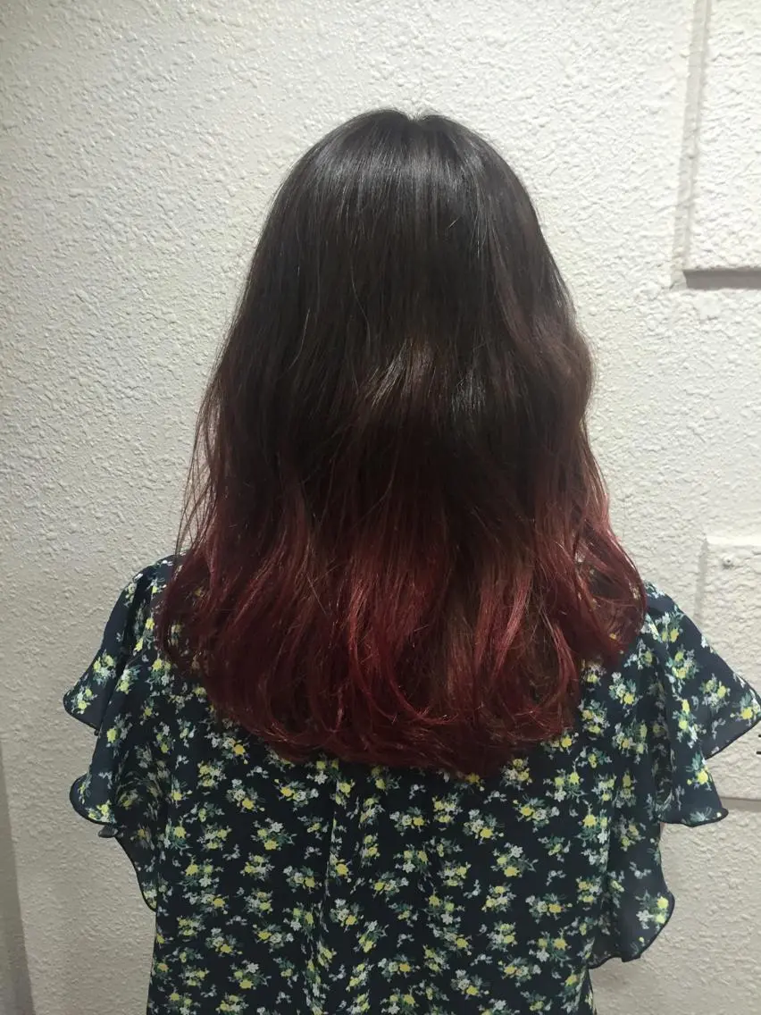 セミロング カラー パーマ ヘアアレンジ メンズ キッズ ネイル マツエク・マツパ グラデーションカラー グラデーション 新宿/髪質改善/ 美髪矯正✨浅江通友のヘアスタイル