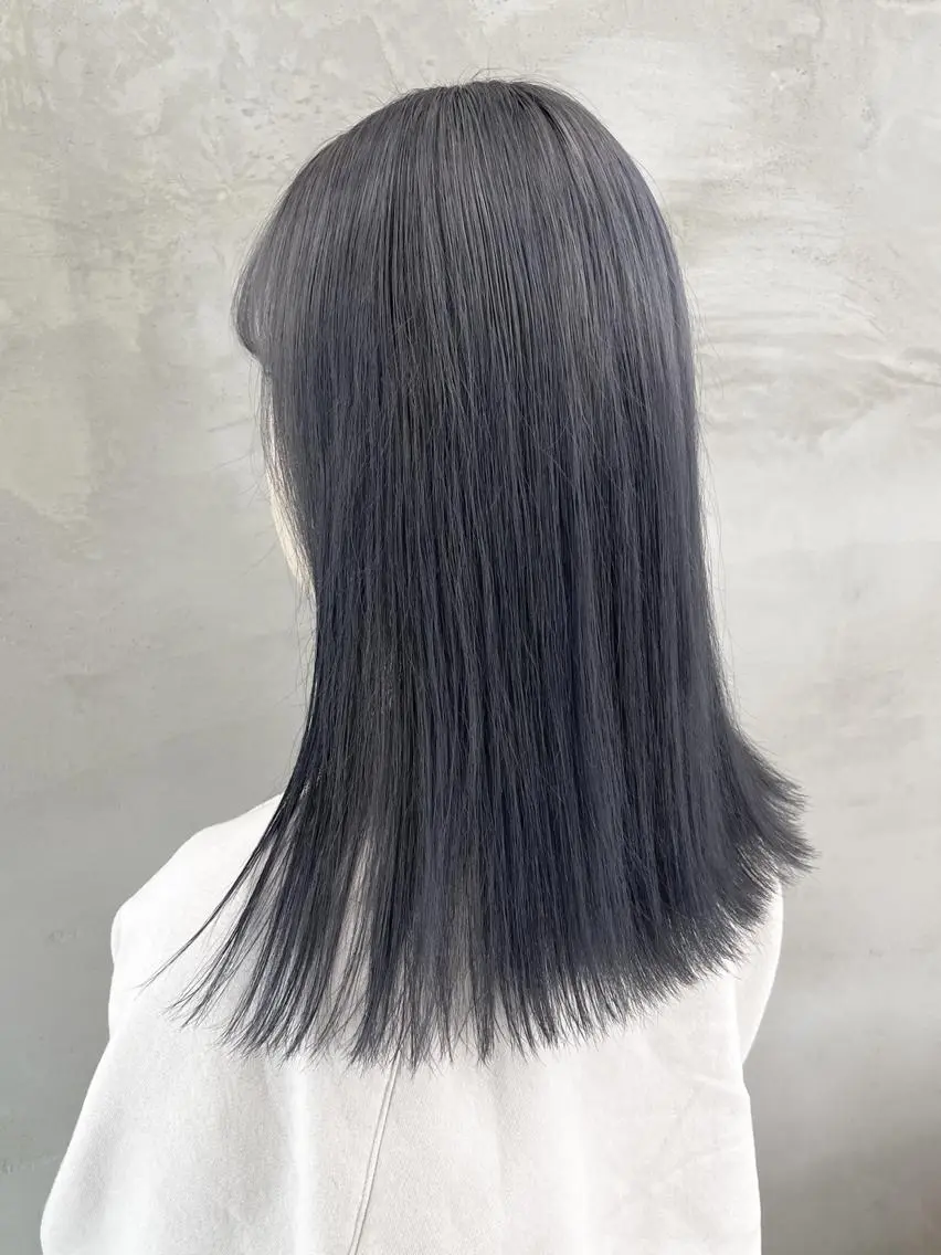 ミディアム カラー カット ヘアカラー トリートメント 🫧透明感カラー🫧 OIKAWAのヘアスタイル