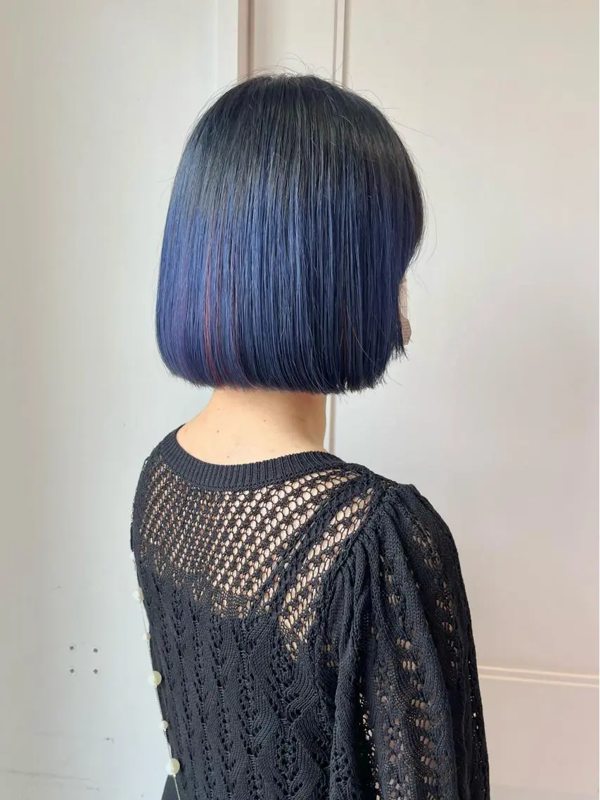 ミディアム ボブ allum SAKURAのヘアスタイル