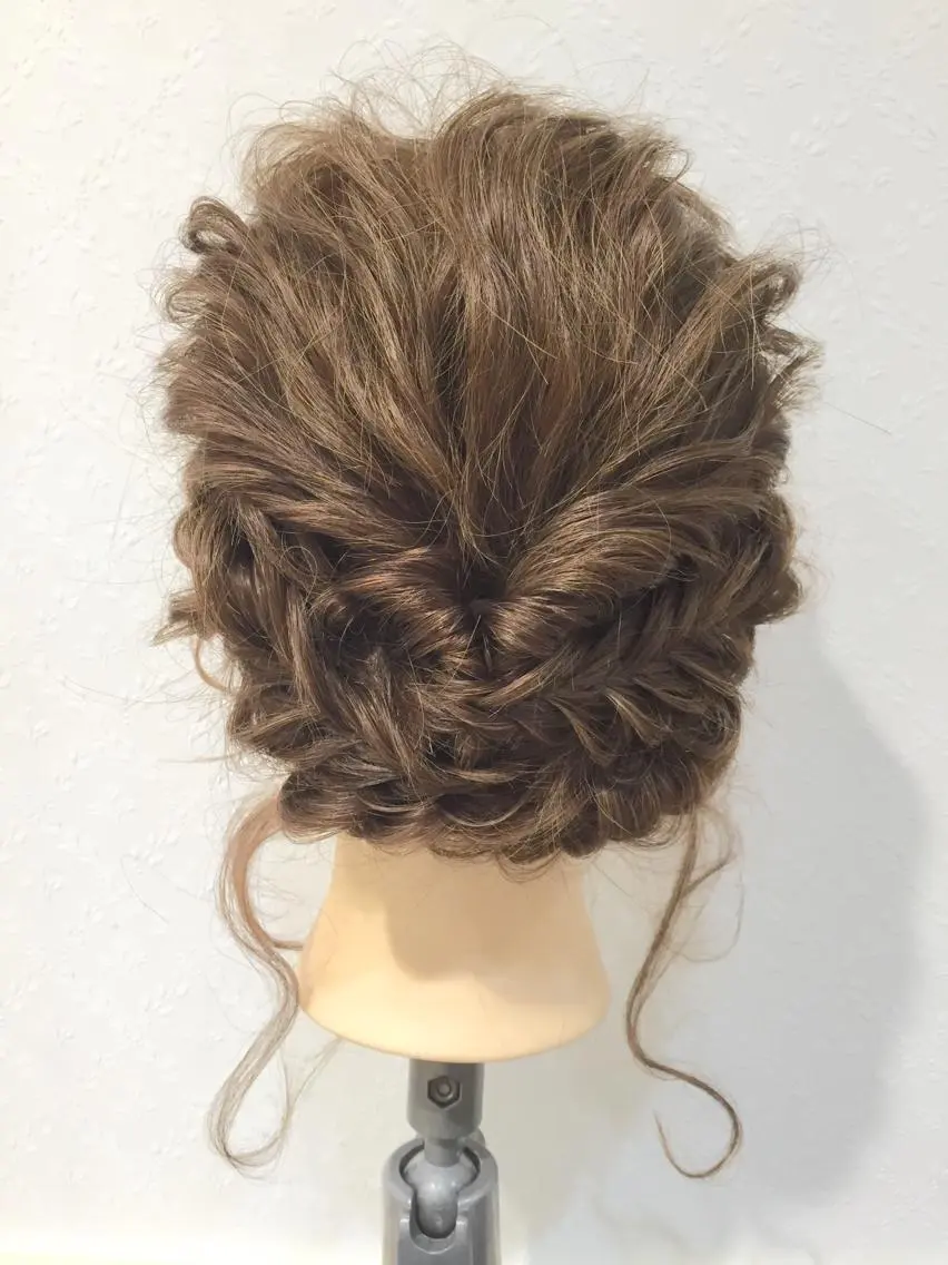 ヘアアレンジ 東 みのりのヘアスタイル
