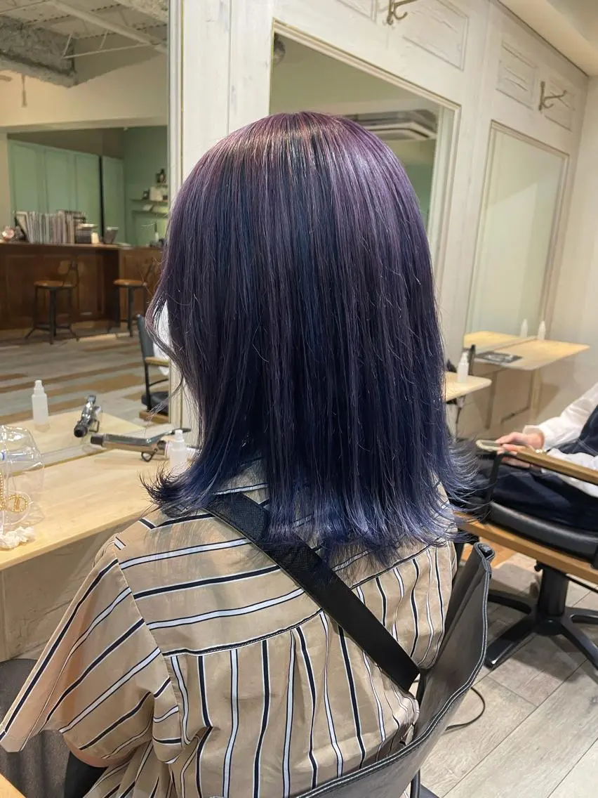 ロング カラー パーマ ヘアアレンジ メンズ キッズ ネイル マツエク・マツパ 🌿丁寧なカウンセリ ング/Naoki🌿のヘアスタイル