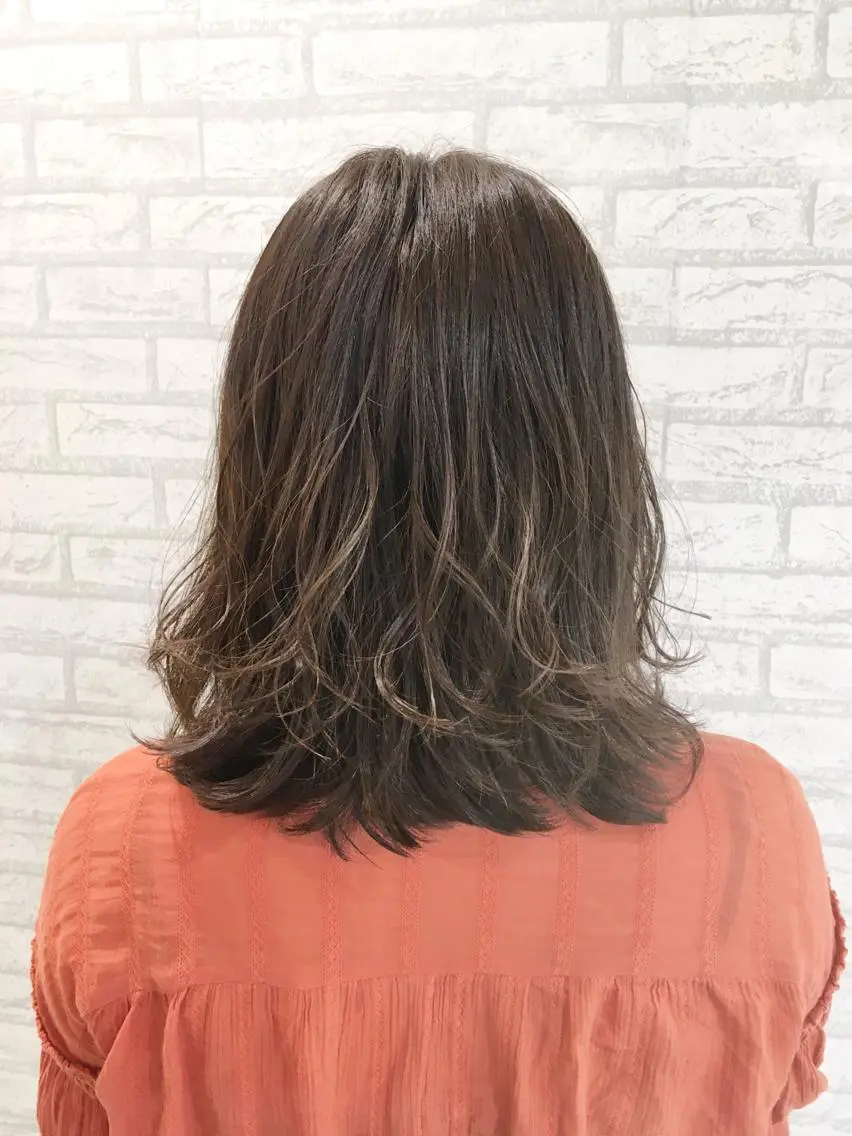 ミディアム NYNY四條畷店 森 亮人のヘアスタイル