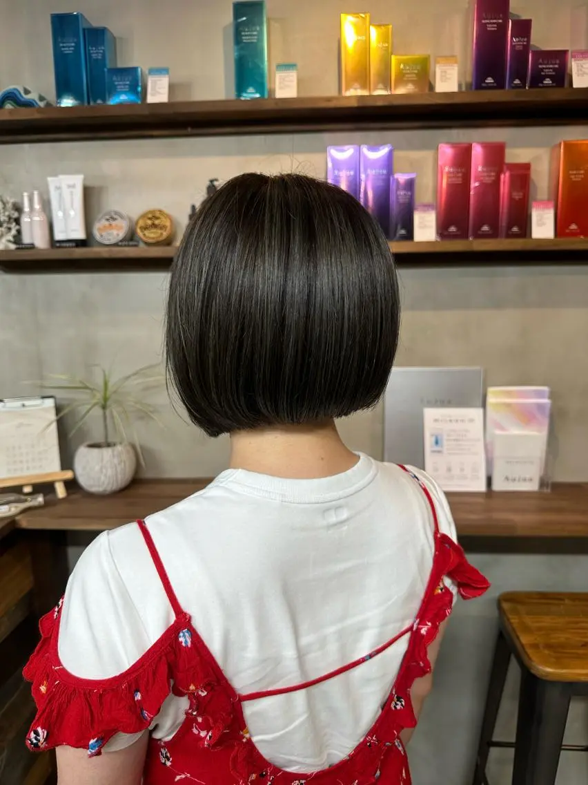 カラー 中島 惇のヘアスタイル