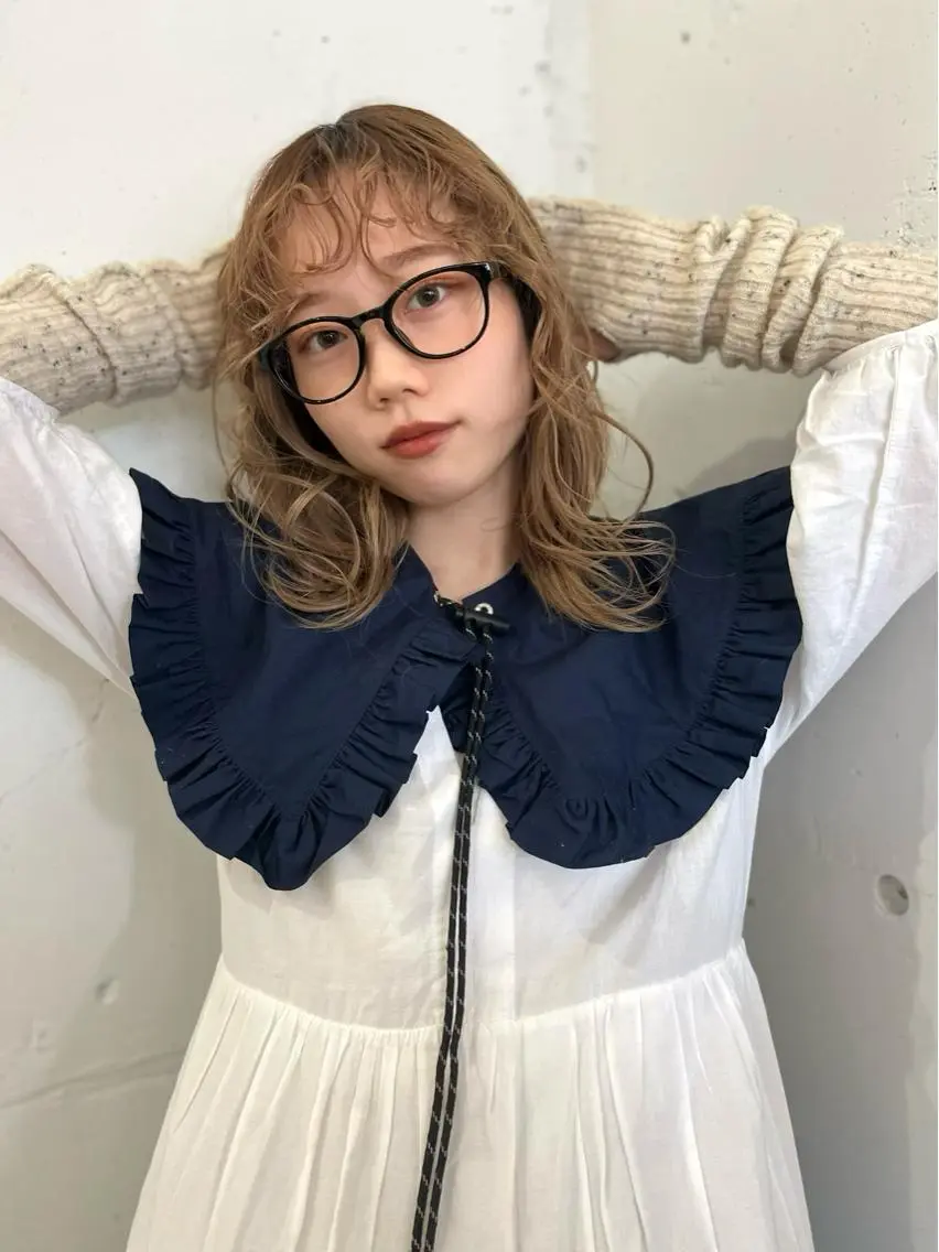 ミディアム カット ヘアカラー ♡FERIA桃山台 サイトウ ユウ♡のヘアスタイル