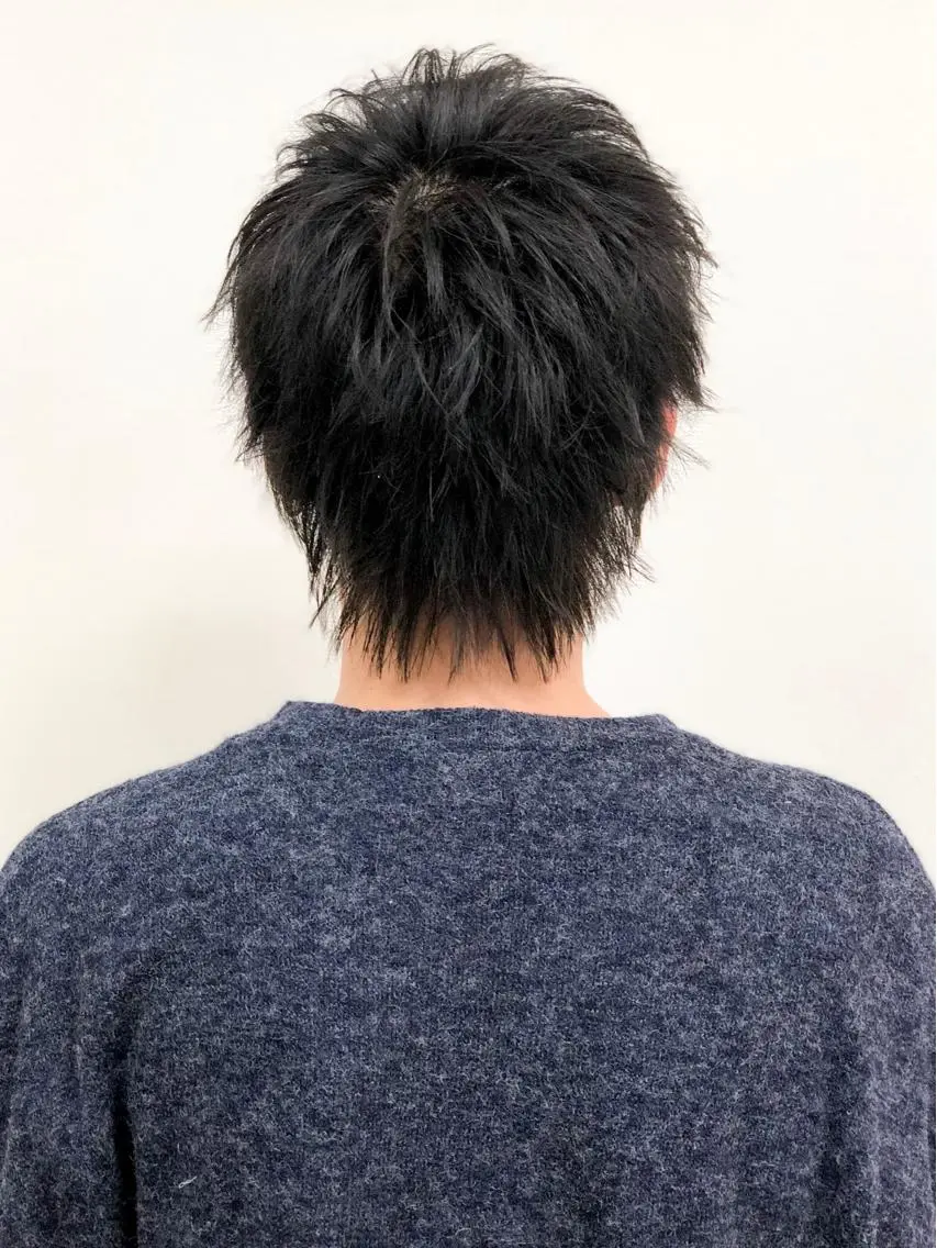 ショート レイヤーカット ウルフカット カット カセヤ リョウのヘアスタイル