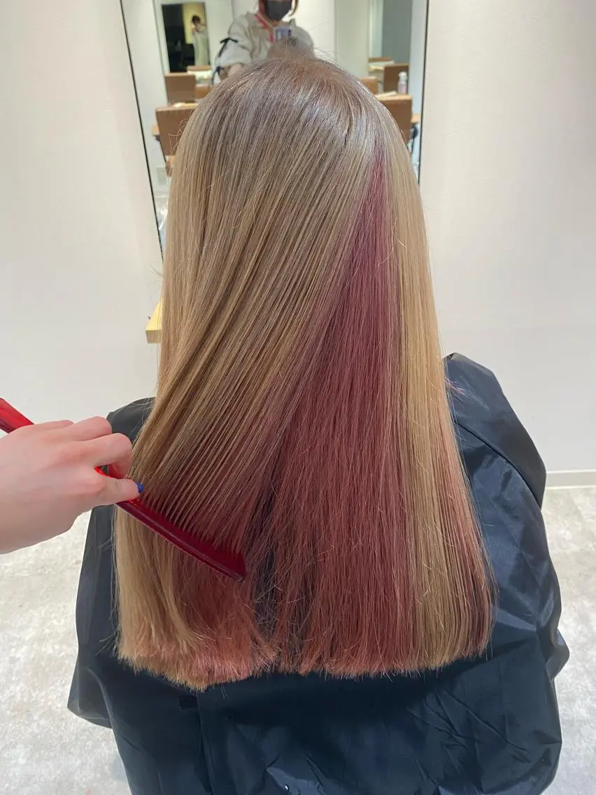 ロング カラー オスズ 🎀´-のヘアスタイル