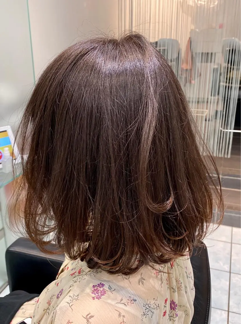 ミディアム ボブ HACHI stylistのヘアスタイル