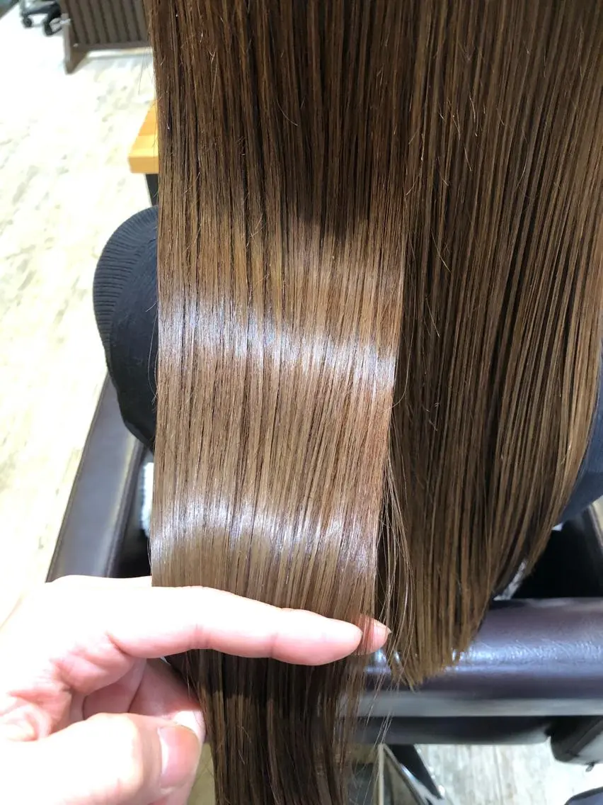 セミロング カラー パーマ ヘアアレンジ メンズ キッズ ネイル マツエク・マツパ トリートメント EnBlesS西宮 マンツーマン神道有基のヘアスタイル
