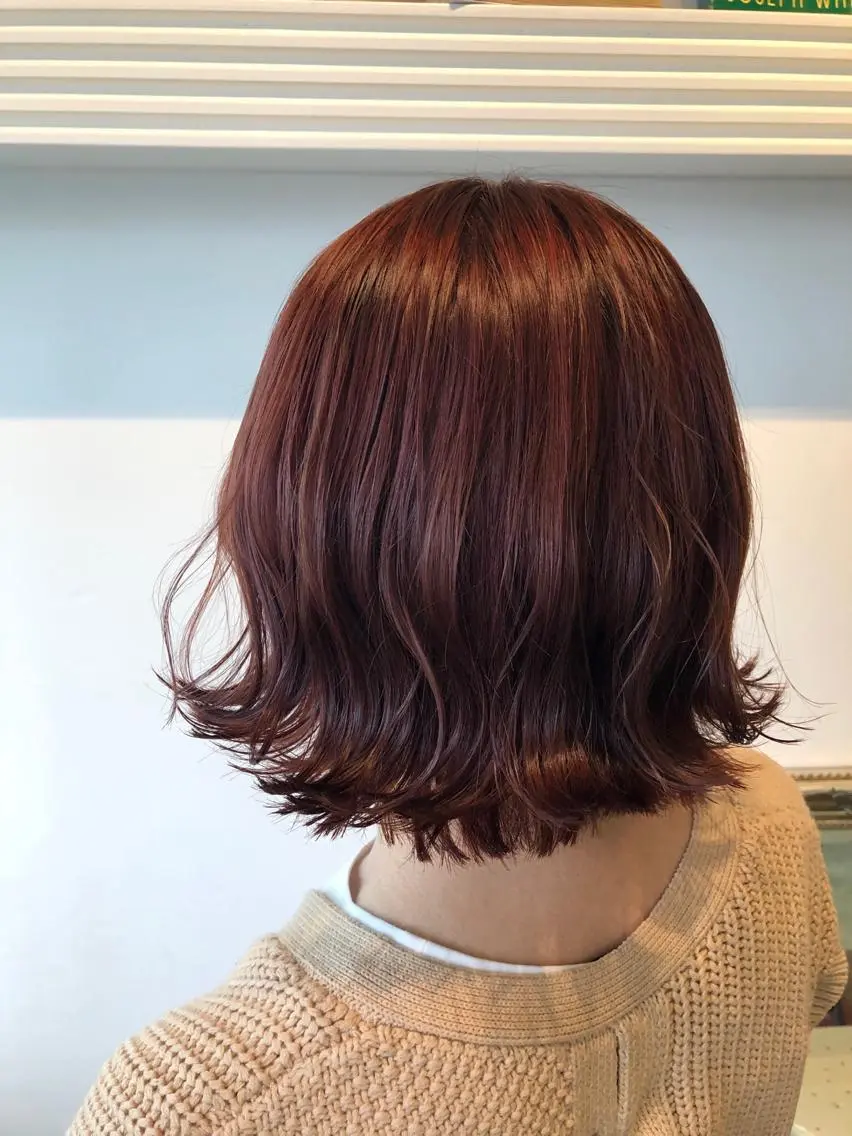 ミディアム カラー 💐パーソナルカラー /市橋加菜💐のヘアスタイル