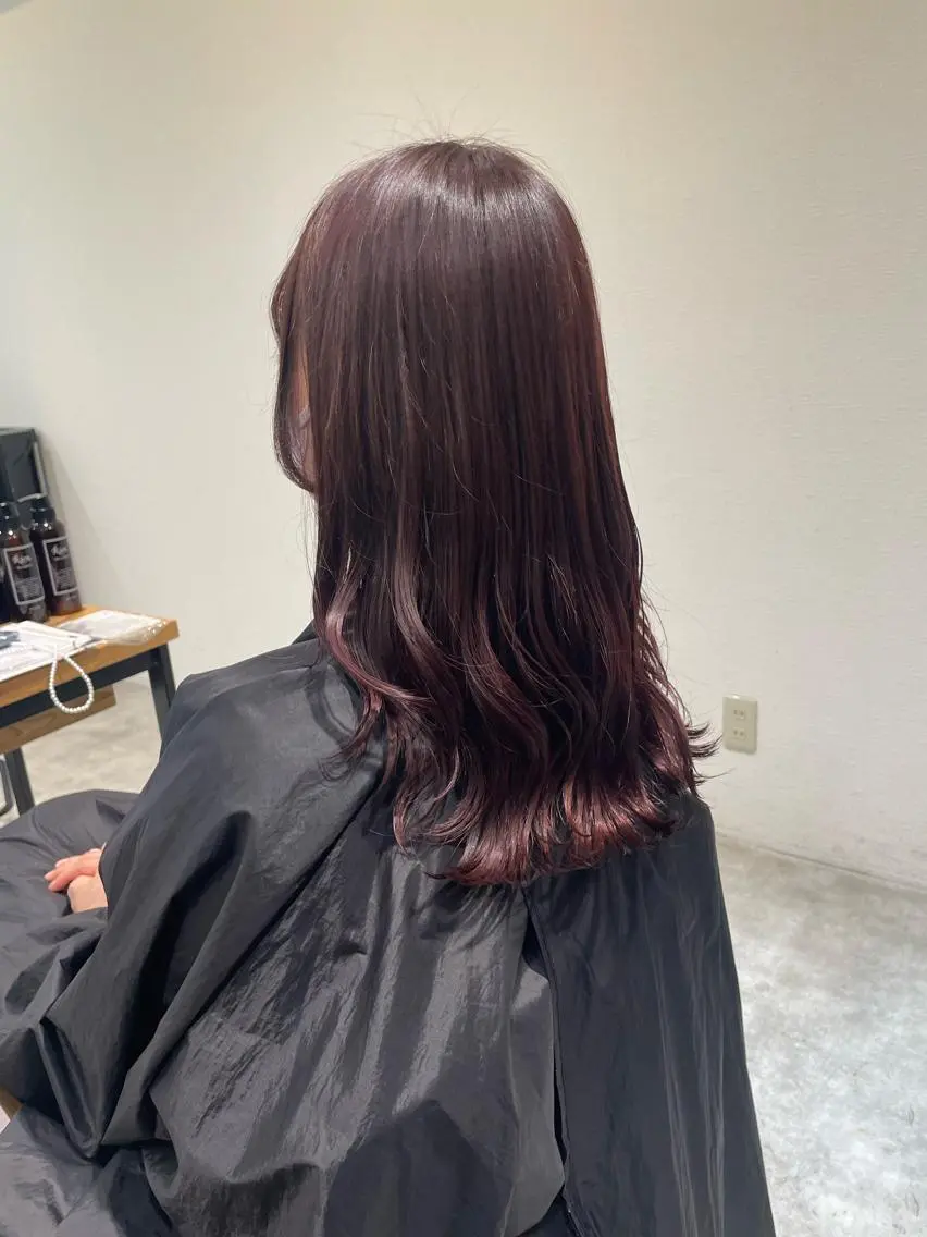 ミディアム カット ヘアカラー トリートメント 田中大星 /ボブ 縮毛矯正のヘアスタイル