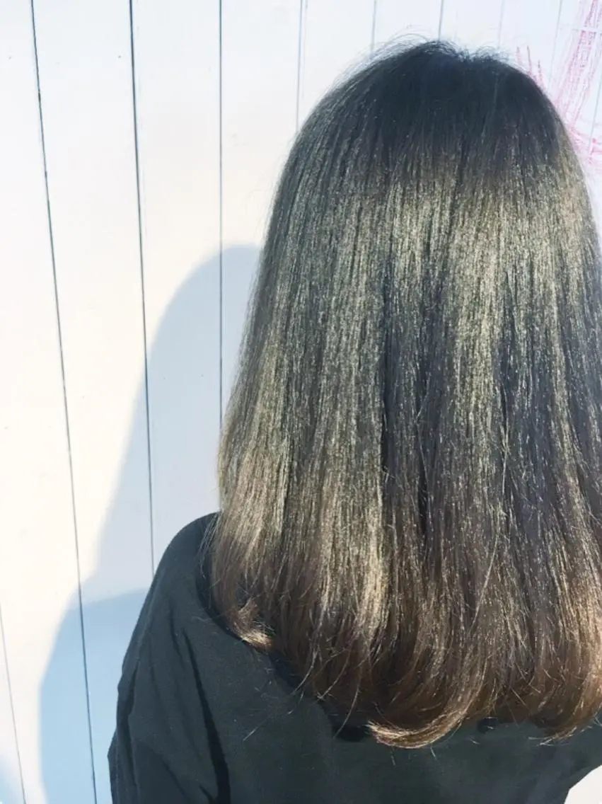 セミロング カラー グラデーションカラー MODE K's塚口 かどやのヘアスタイル