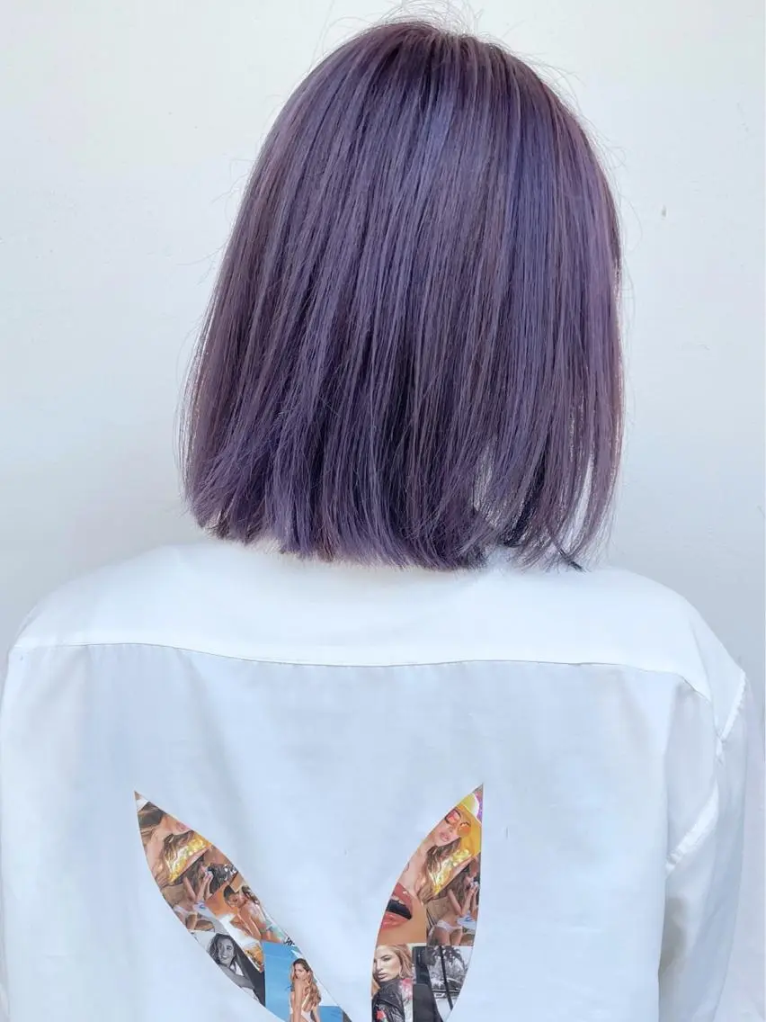 ミディアム カラー サワタ ミサのヘアスタイル