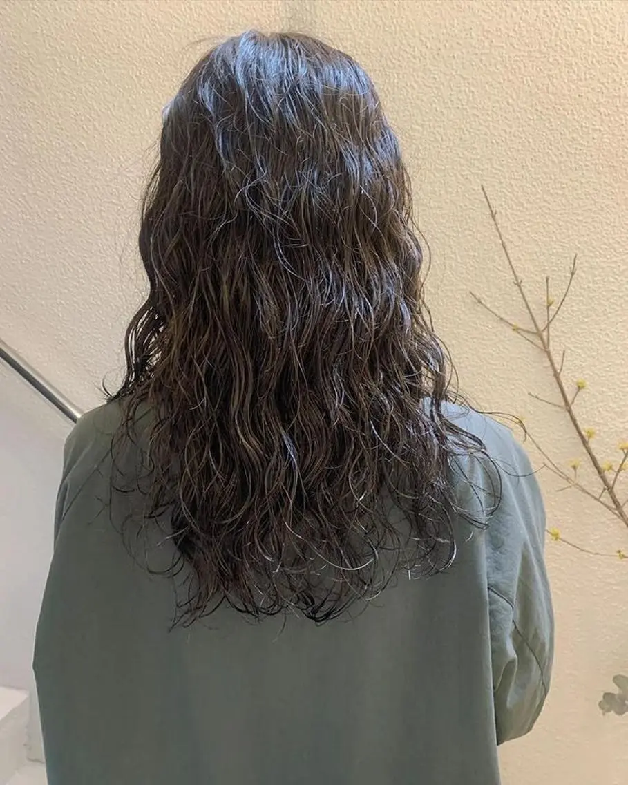 ロング パーマ ロング 🌿ボブ パーマ高橋啓太🌿のヘアスタイル