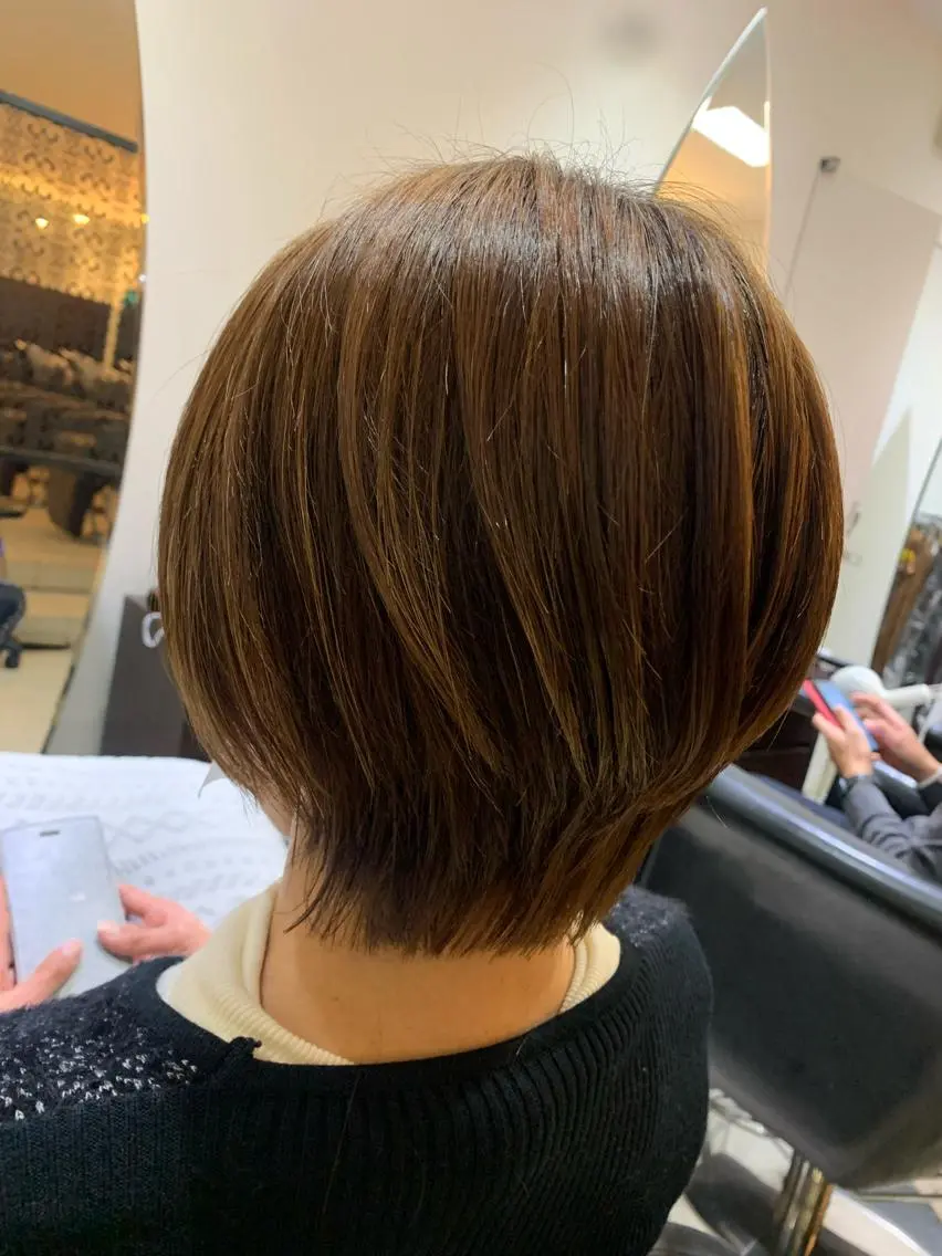 ショート ショートレイヤー レイヤーカット ショートヘア カット トリートメント 吉本 yoshimotoのヘアスタイル
