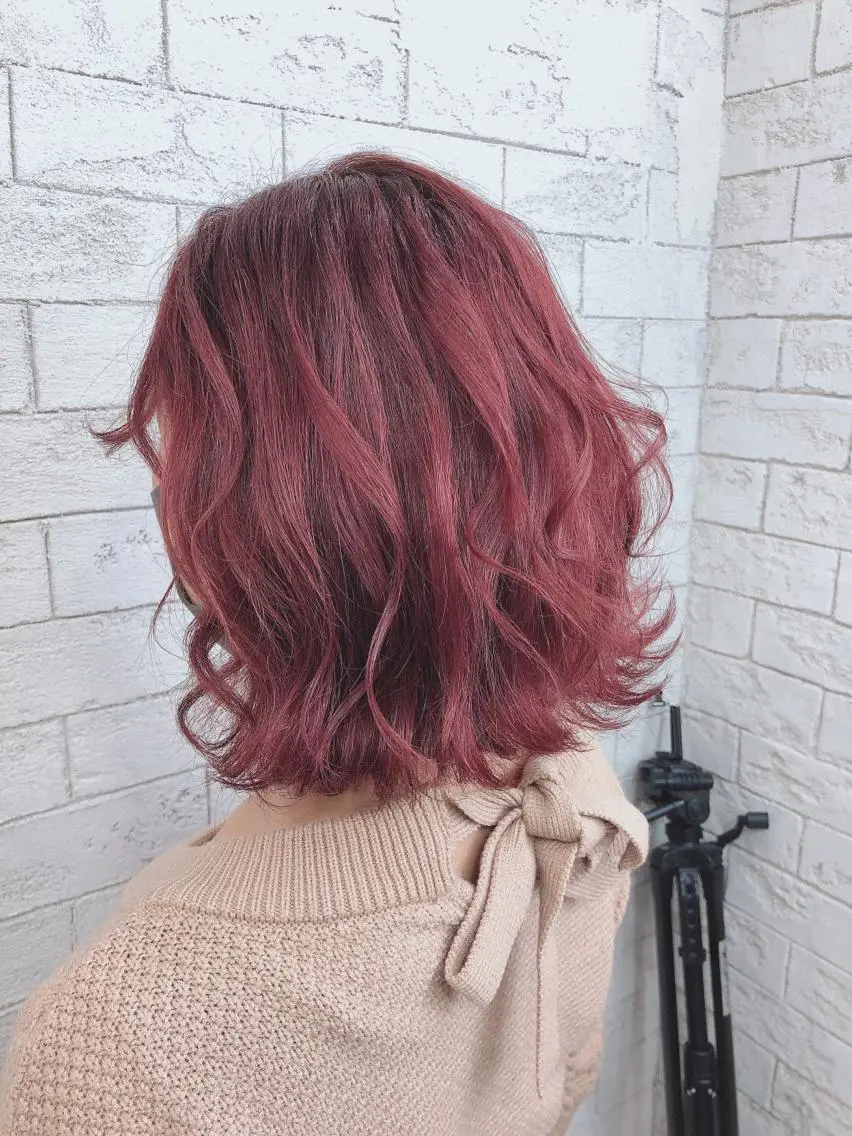 ショート カラー ️韓国ヘア/レイヤー カット❤️Yūkaのヘアスタイル