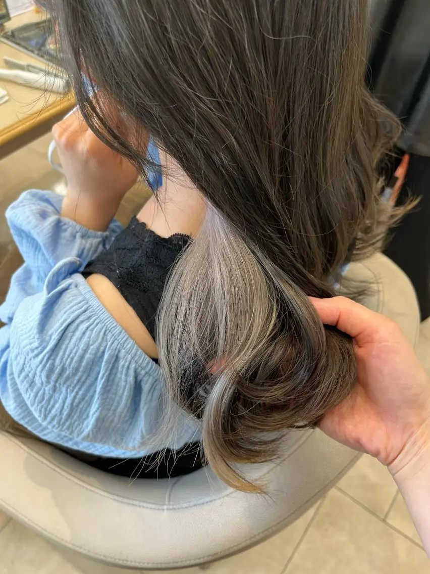 ミディアム カラー 暖色専門美容師🎀 お客様満足度◎のヘアスタイル