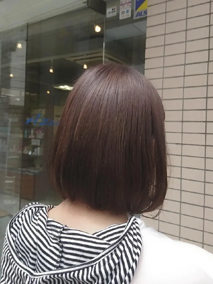 カラー ミディアム アッシュ グレージュ ラベンダーカラー ラベンダーグレージュ ラベンダーアッシュ nagane sayakaのヘアスタイル