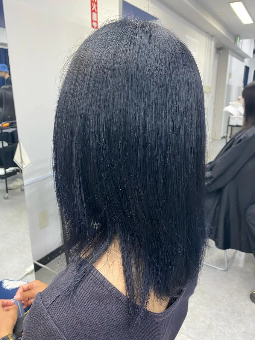 セミロング カラー ヘアアレンジ メンズ特化 水口湧太のヘアスタイル