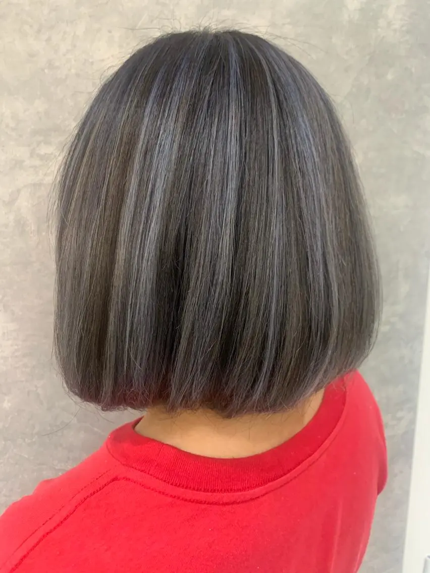 カラー 吹田 駿 髪質改善縮毛矯正のヘアスタイル