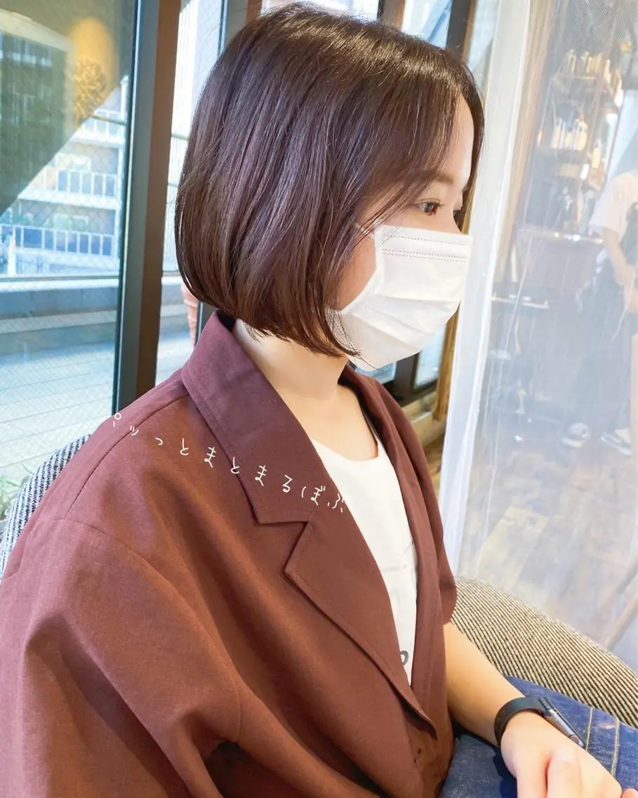 ショート カット ヘアカラー トリートメント ヒラヤマ ユウスケのヘアスタイル