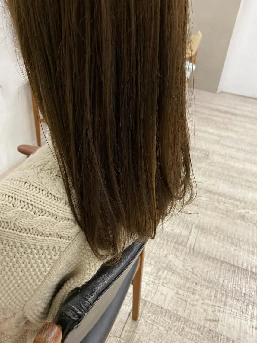 カラー アッシュ ラベンダーカラー ショート& パーマ　坂本のヘアスタイル
