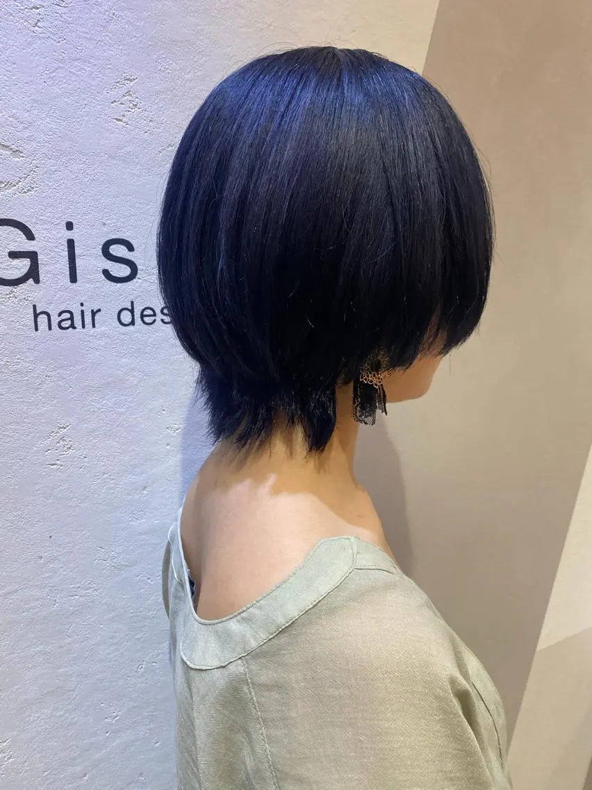 ショート カラー jill by gisel＿のヘアスタイル