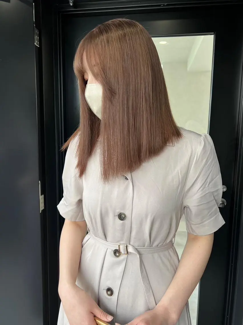ロング カラー 中明度/透明感 🥀那波のヘアスタイル