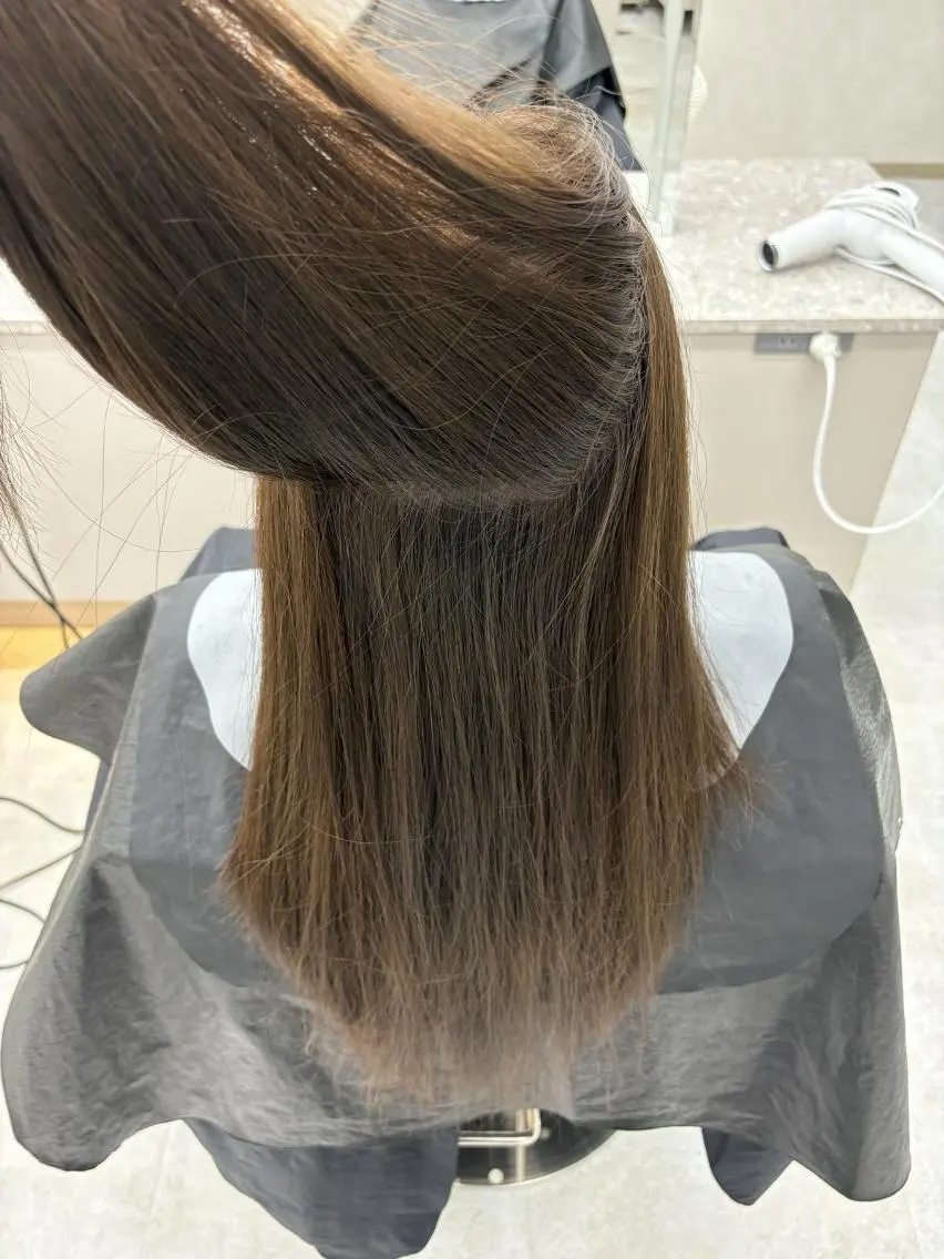 ロング カラー ロング 透明感×ダブルカラ ーHarusa🎀のヘアスタイル