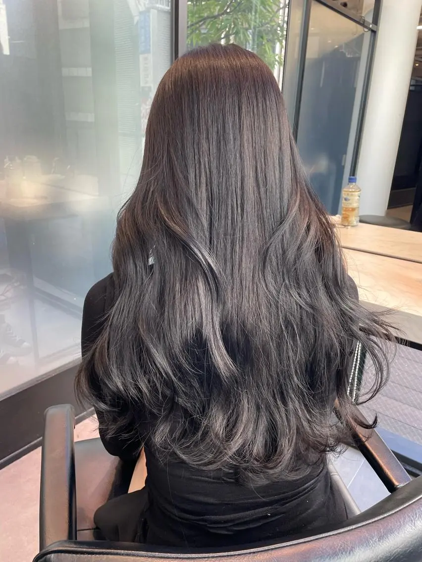 セミロング カラー 韓国ヘア 店長NEGIのヘアスタイル