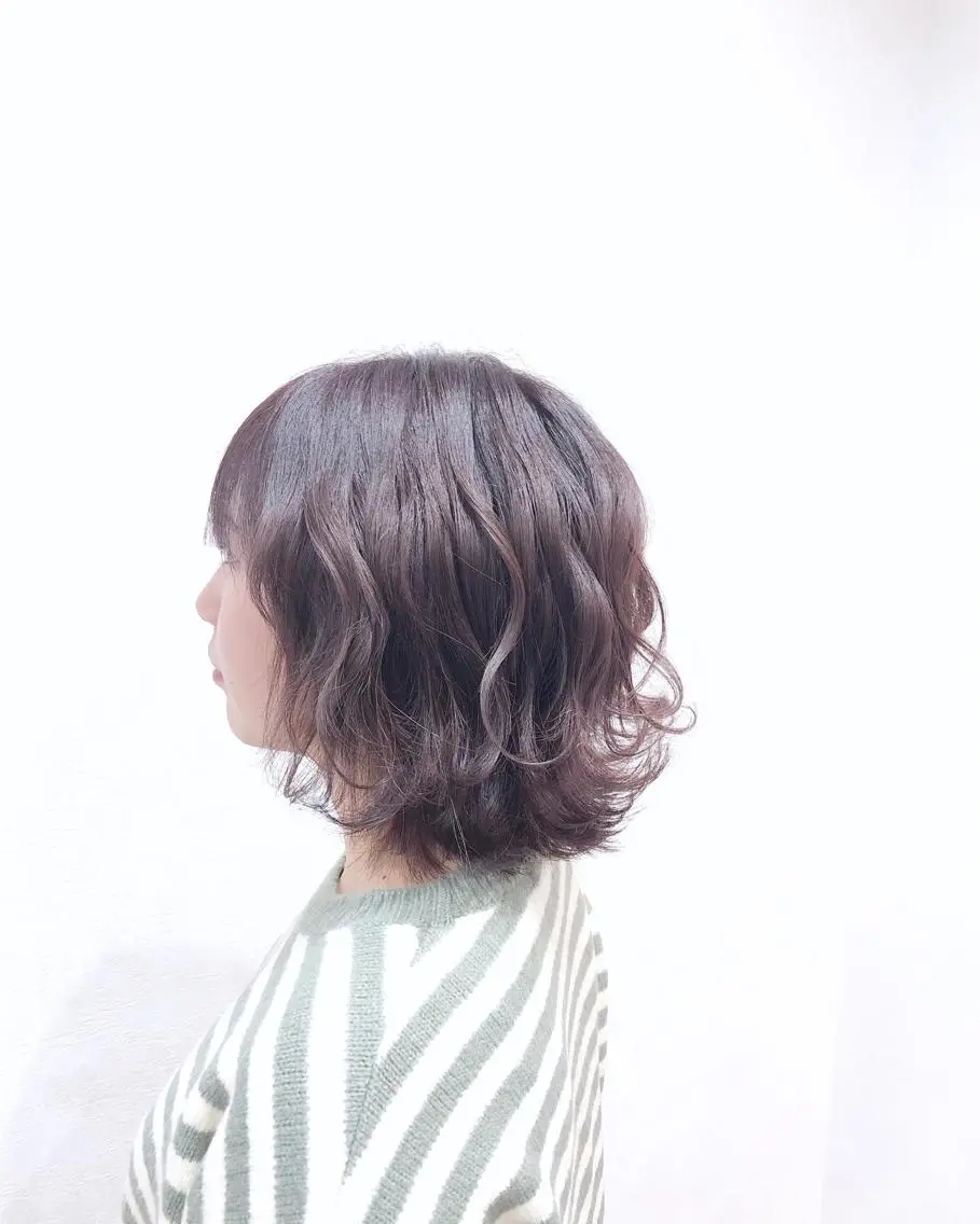 ミディアム 太白区/白髪ぼかし ハイライト/千葉達人のヘアスタイル