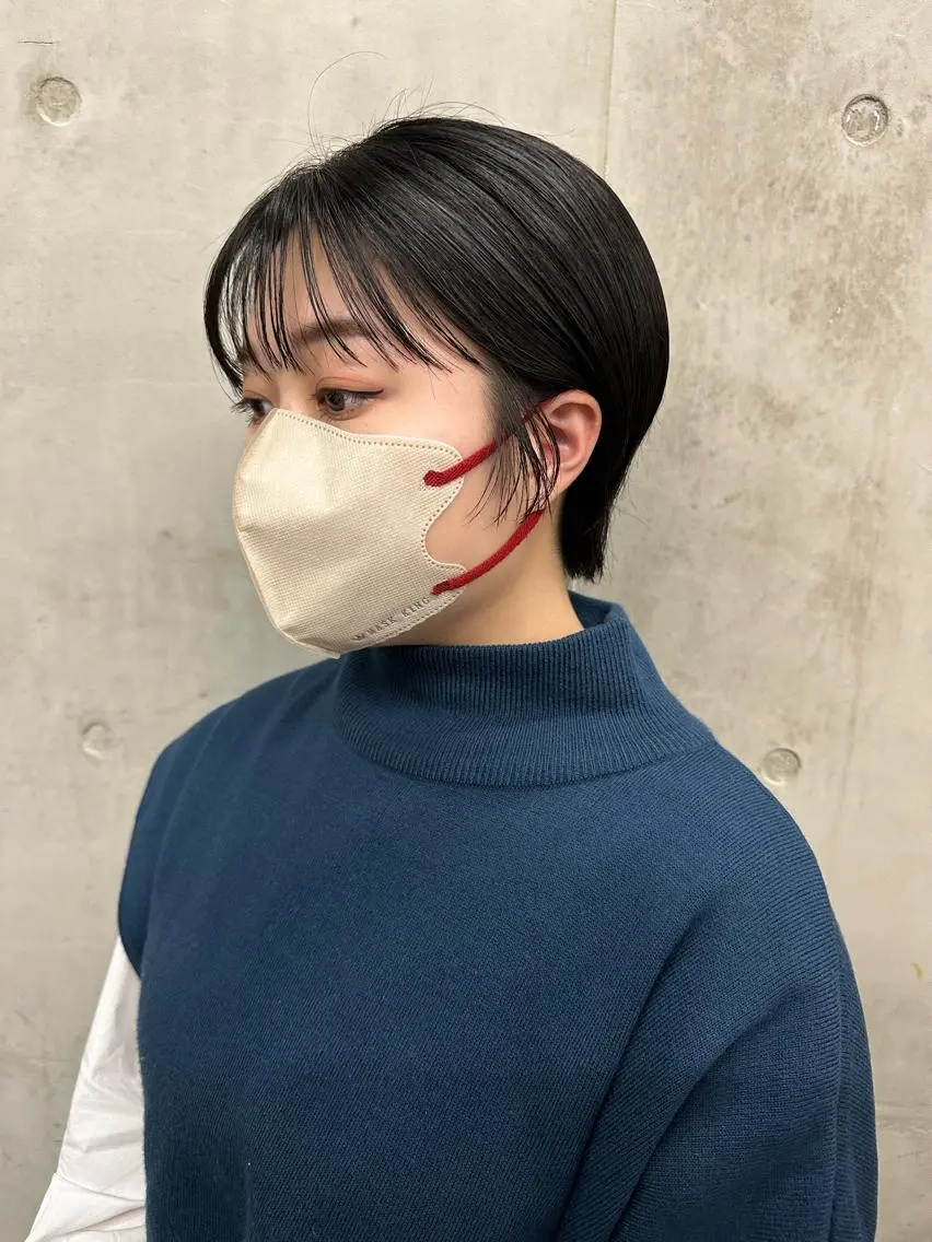 ショート カット SALTWATER AYARIのヘアスタイル