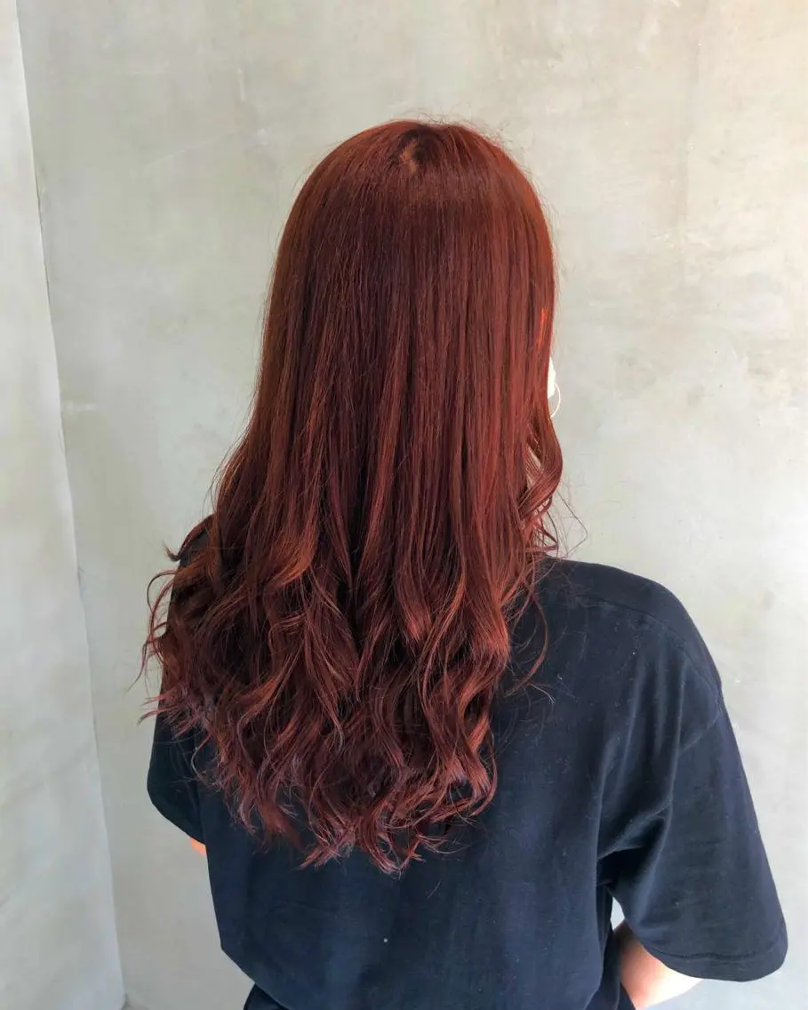 セミロング カラー ヘアアレンジ ヘアカラー トリートメント ヘアセット TOKI /透明感/原宿のヘアスタイル