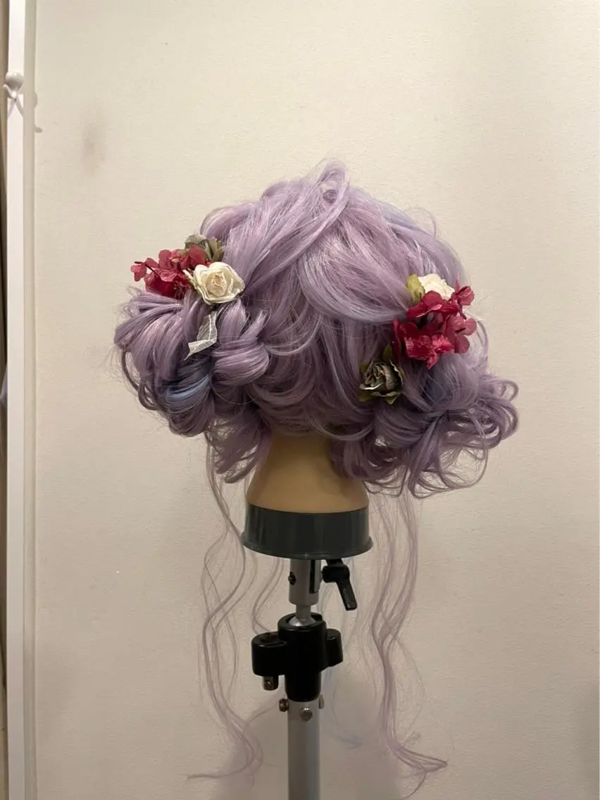 ミディアム 中山 郁恵のヘアスタイル