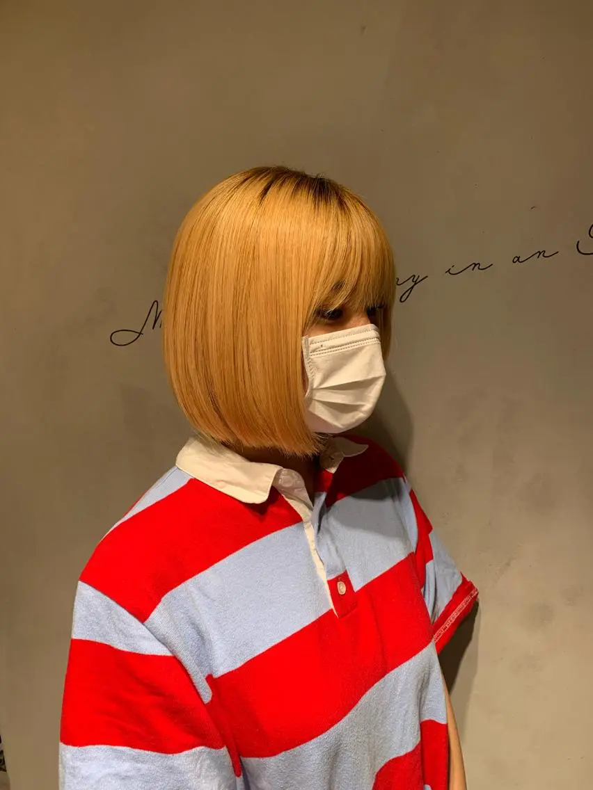 ミディアム 髪質改善 伊藤のヘアスタイル