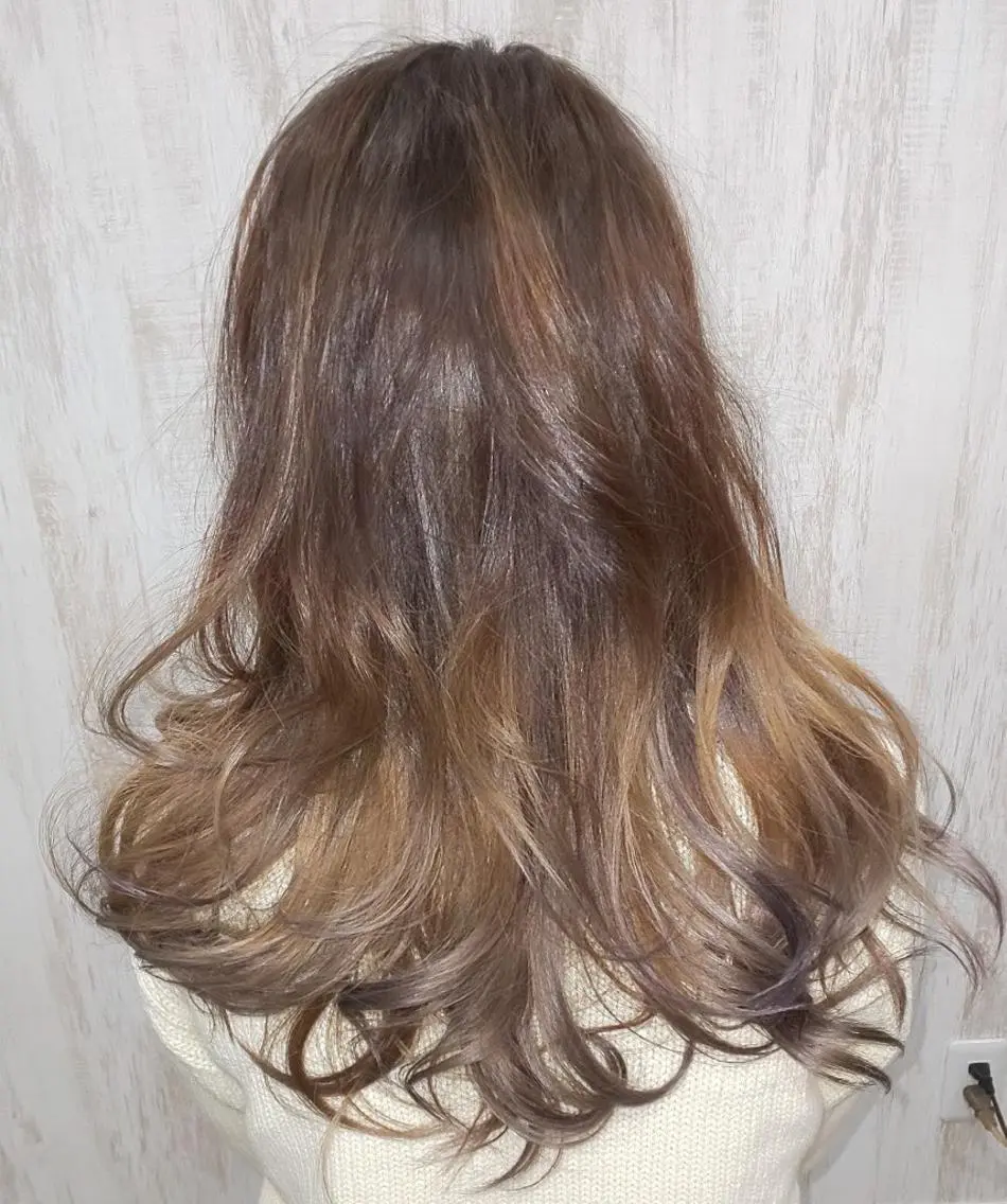 ロング カラー 斉藤 啓太のヘアスタイル