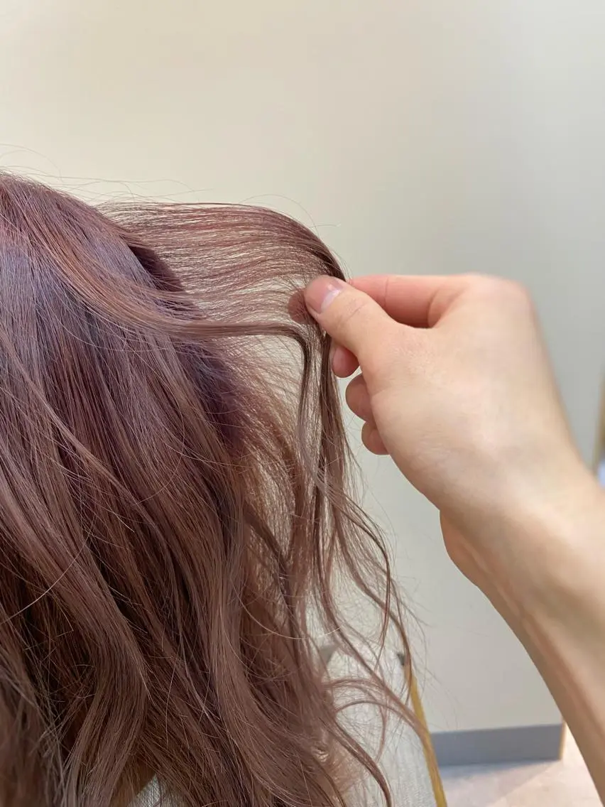 カラー ヘアカラー トリートメント ハイトーン/ボブ/ レイヤー💫カイセイのヘアスタイル