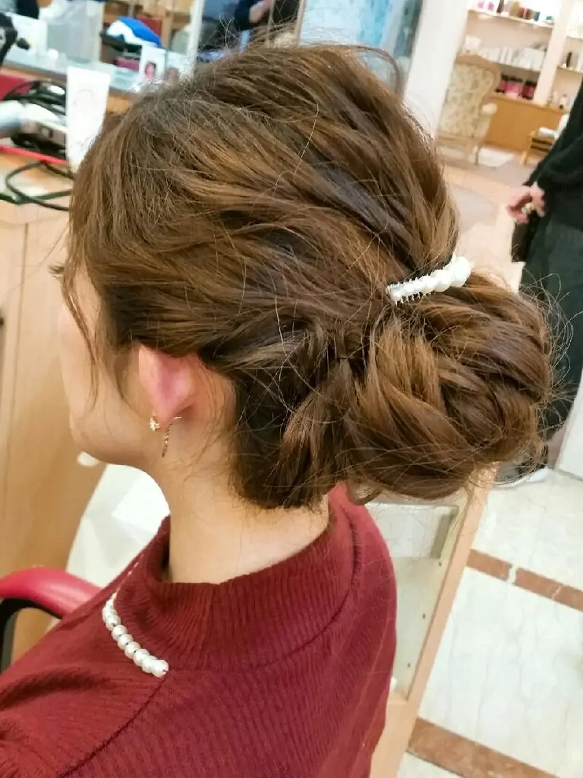 ヘアアレンジ デート 美谷添（ミヤゾエ） まどか大人ヘアサロンのヘアスタイル