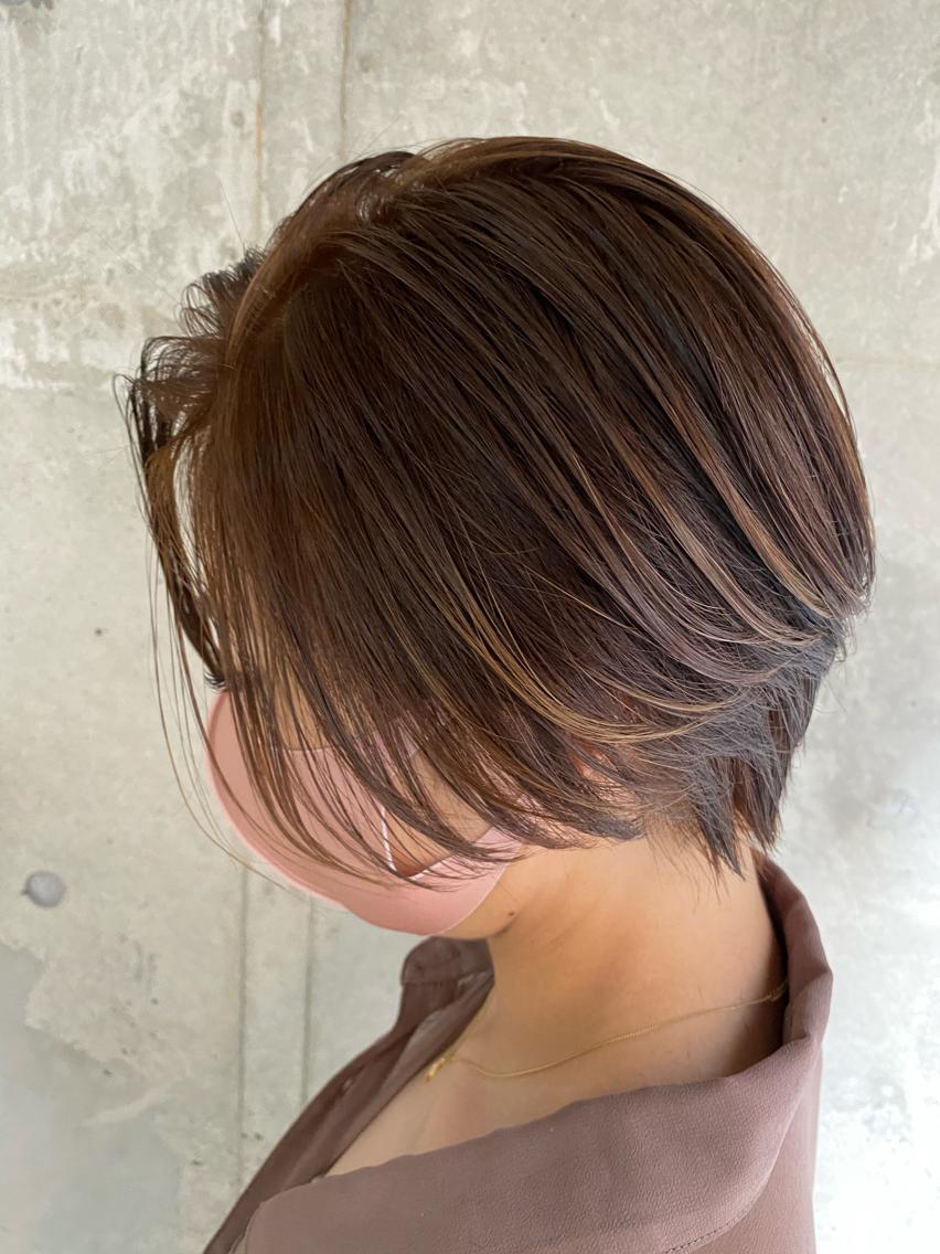 ショート カラー ショートヘア 【代表】笹沼 涼平のヘアスタイル