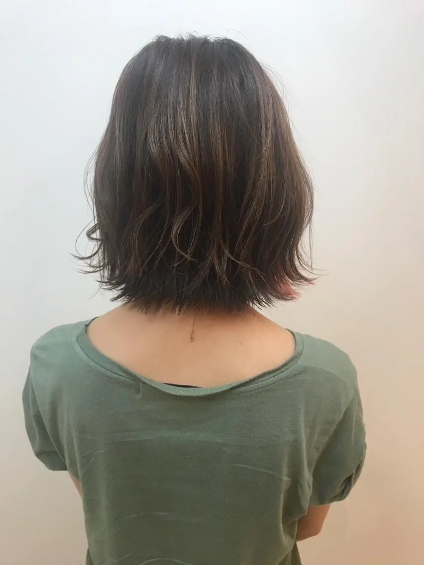 ショート カラー カット ヘアカラー 湯浅 了一のヘアスタイル