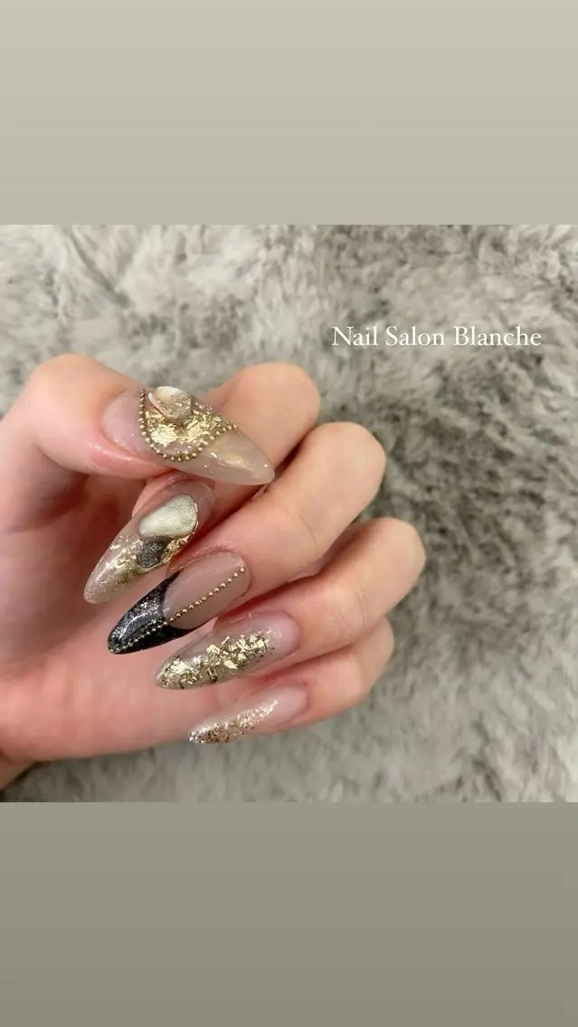 ネイル Nail Salon Blancheのネイルデザイン