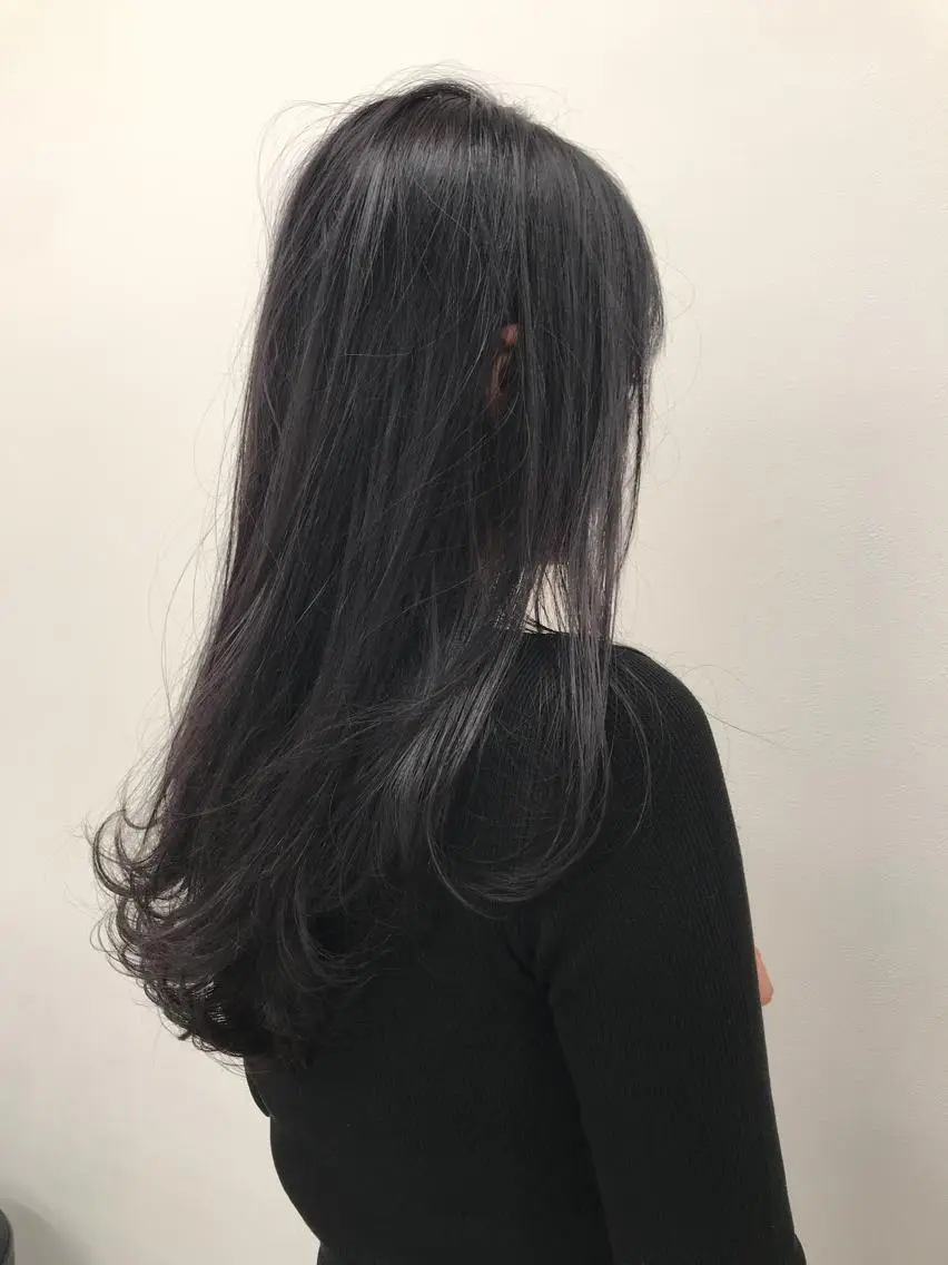 ロング カラー ラベンダーカラー 💞あざと可愛い💞 児玉大地のヘアスタイル