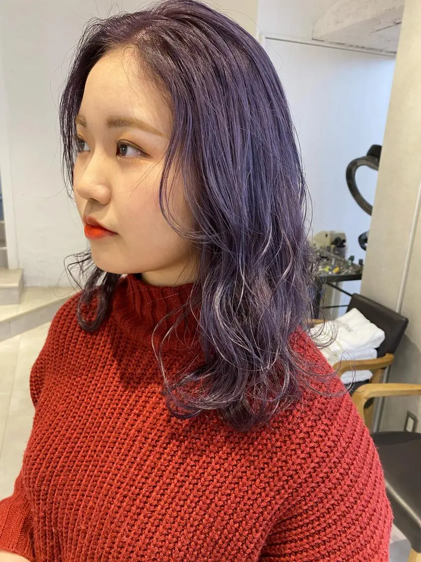 カラー ヘアカラー 【似合わせ提案】鈴木 舞のヘアスタイル