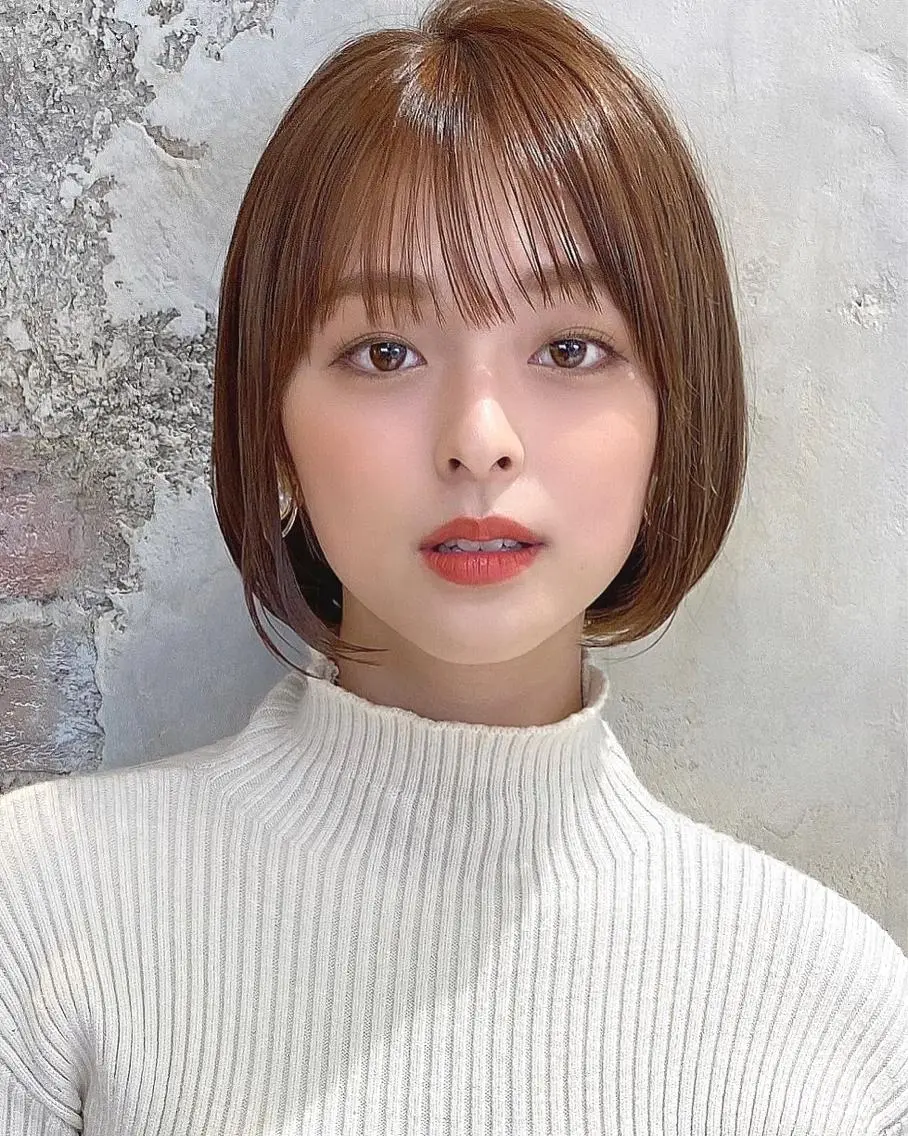 ショート ショートボブ ボブ ショートヘア 新宿　ショート・ボブ カットモデル募集のヘアスタイル