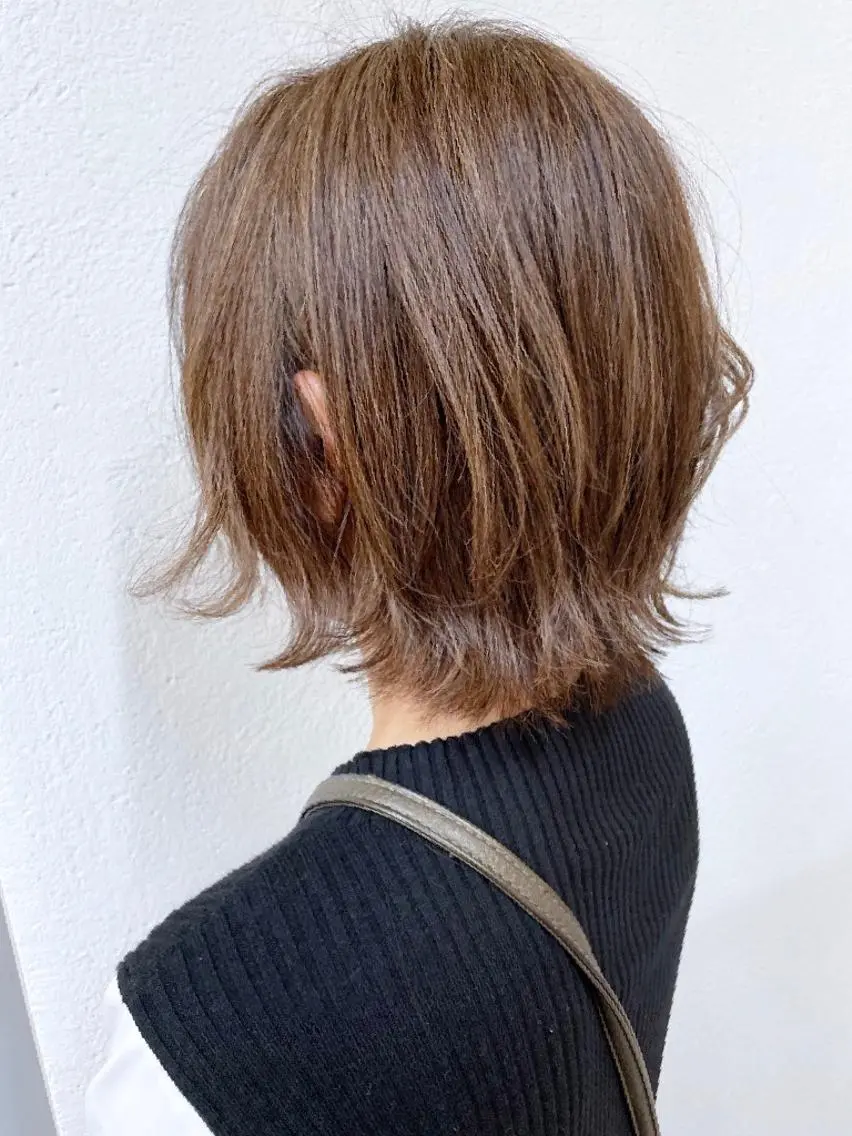 ミディアム カラー ショートボブ ボブ ⭐️バッサリカット モデル募集⭐️佐野のヘアスタイル