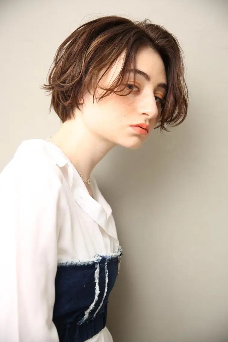 ショート パーマ 代表 土屋ヒロユキ ショートカットのヘアスタイル