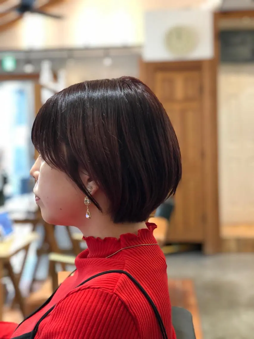 ショート ヘアカラー トリートメント 🫧trym 🫧鎌田凌太のヘアスタイル