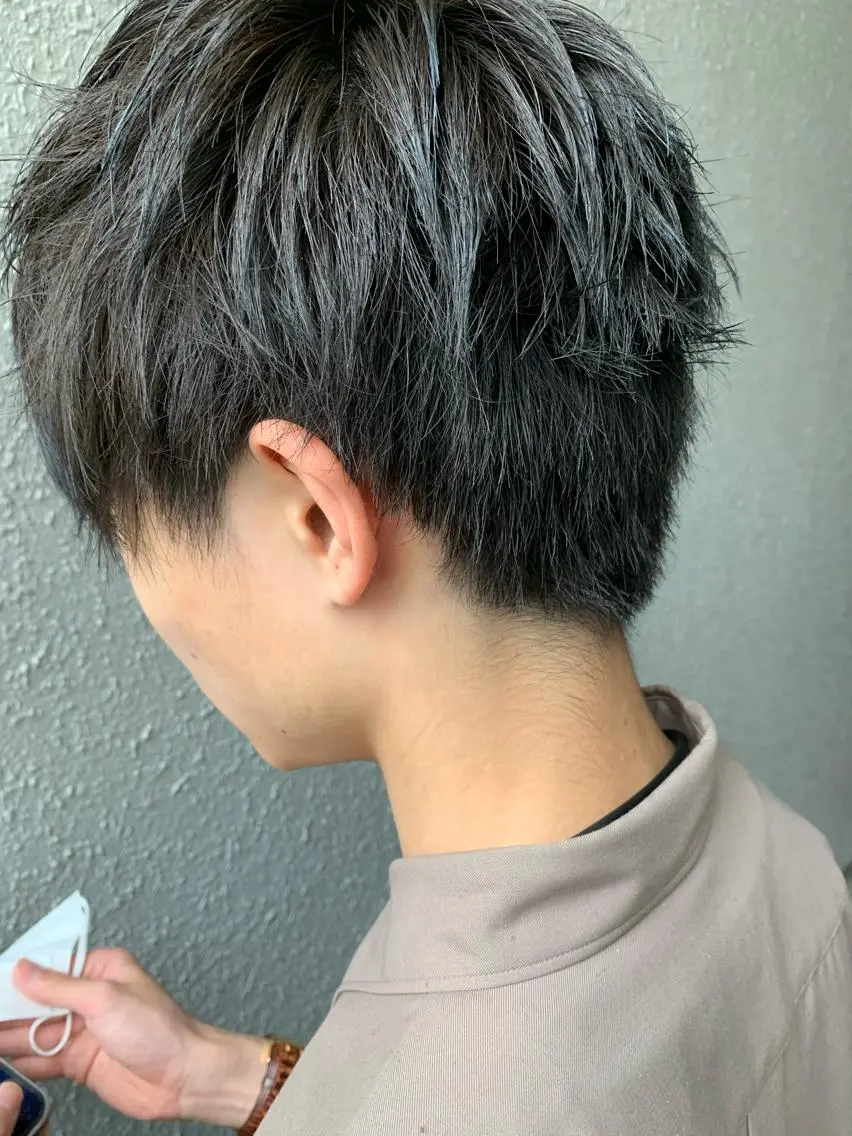 カラー メンズ 山本 章人のヘアスタイル