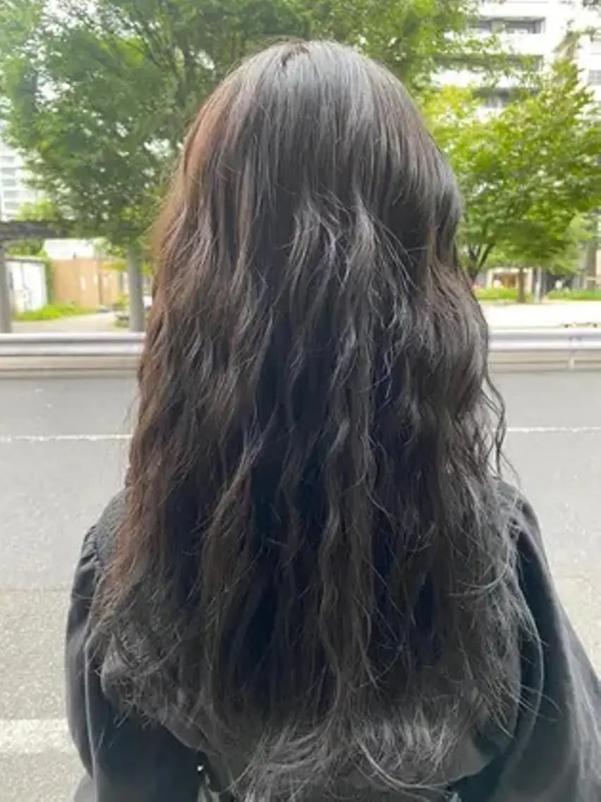 ロング カラー 髪質改善/艶カラー ⚡️コメス/錦糸町のヘアスタイル