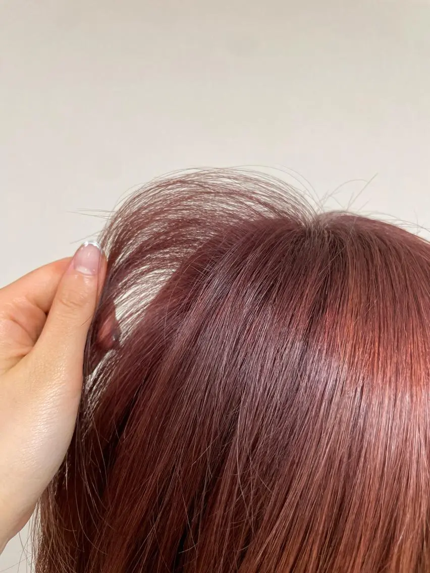 ミディアム カラー ヘアアレンジ ヘアカラー トリートメント 【Sweep】おじま のぞみのヘアスタイル