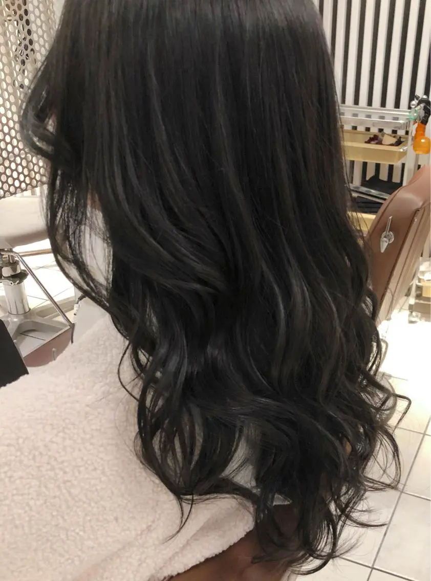 ロング カラー アッシュ 🫧富田 苑実🫧のヘアスタイル